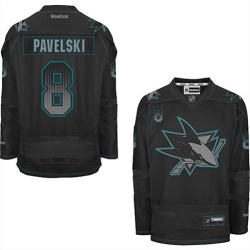 Joe Pavelski Reebok San Jose Sharks Authentic Black Accelerator NHL Jersey
