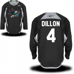 Brenden Dillon Youth Reebok San Jose Sharks Authentic Black Alternate Practice Jersey