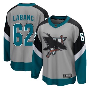 Kevin Labanc Youth Fanatics Branded San Jose Sharks Breakaway Gray 2020/21 Special Edition Jersey