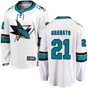 Tony Granato Men's Fanatics Branded San Jose Sharks Breakaway White Away Jersey