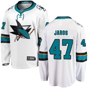 Christian Jaros Men's Fanatics Branded San Jose Sharks Breakaway White Away Jersey