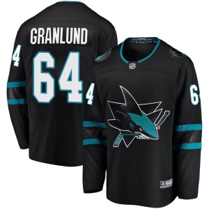 Mikael Granlund Youth Fanatics Branded San Jose Sharks Breakaway Black Alternate Jersey