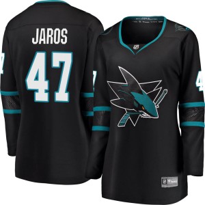 Christian Jaros Women's Fanatics Branded San Jose Sharks Breakaway Black Alternate Jersey